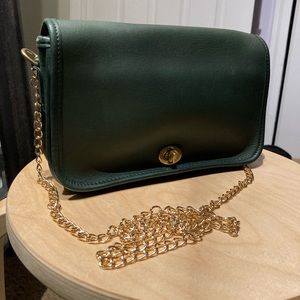 Vintage Coach penny pocket crossbody bag